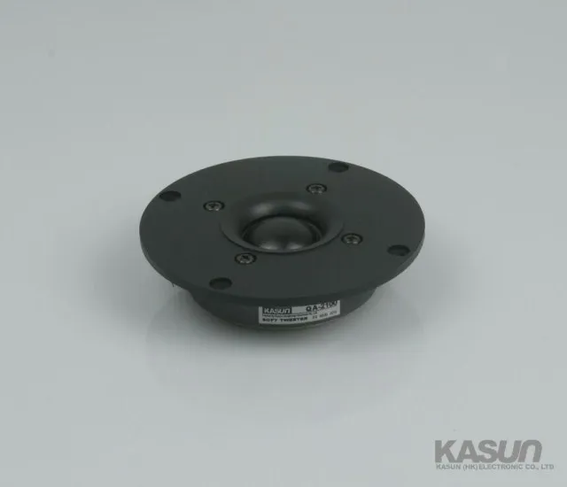 2 шт. Kasun QA-2100 4 дюйма черный тканевый купольный твитер динамик драйвер блок Fs = 1600 Гц 8 Ом 60 Вт Панель d104мм