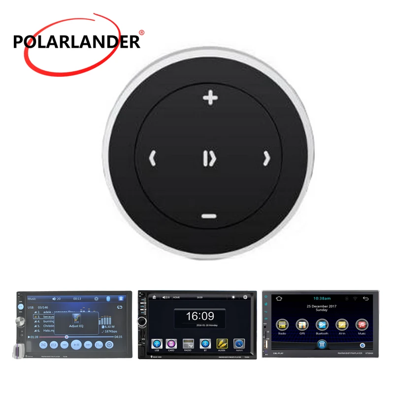 Wireless Bluetooth 3.0 Car Motorcycle Steering Wheel For iOS/Android Media Button Styling Music Player Remote Control Start | Автомобили и