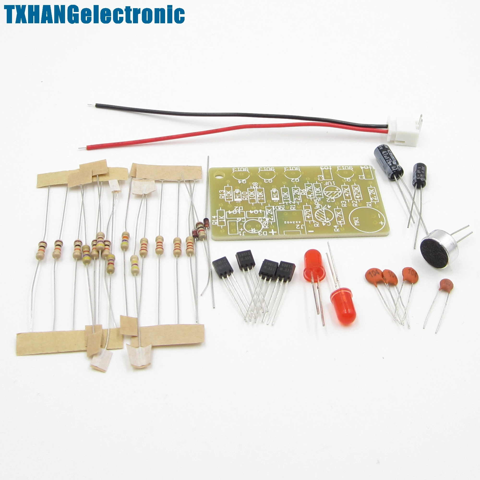 ICSK050A стабильный DIY Kit хлопать набор переключателей звук сенсор электронного