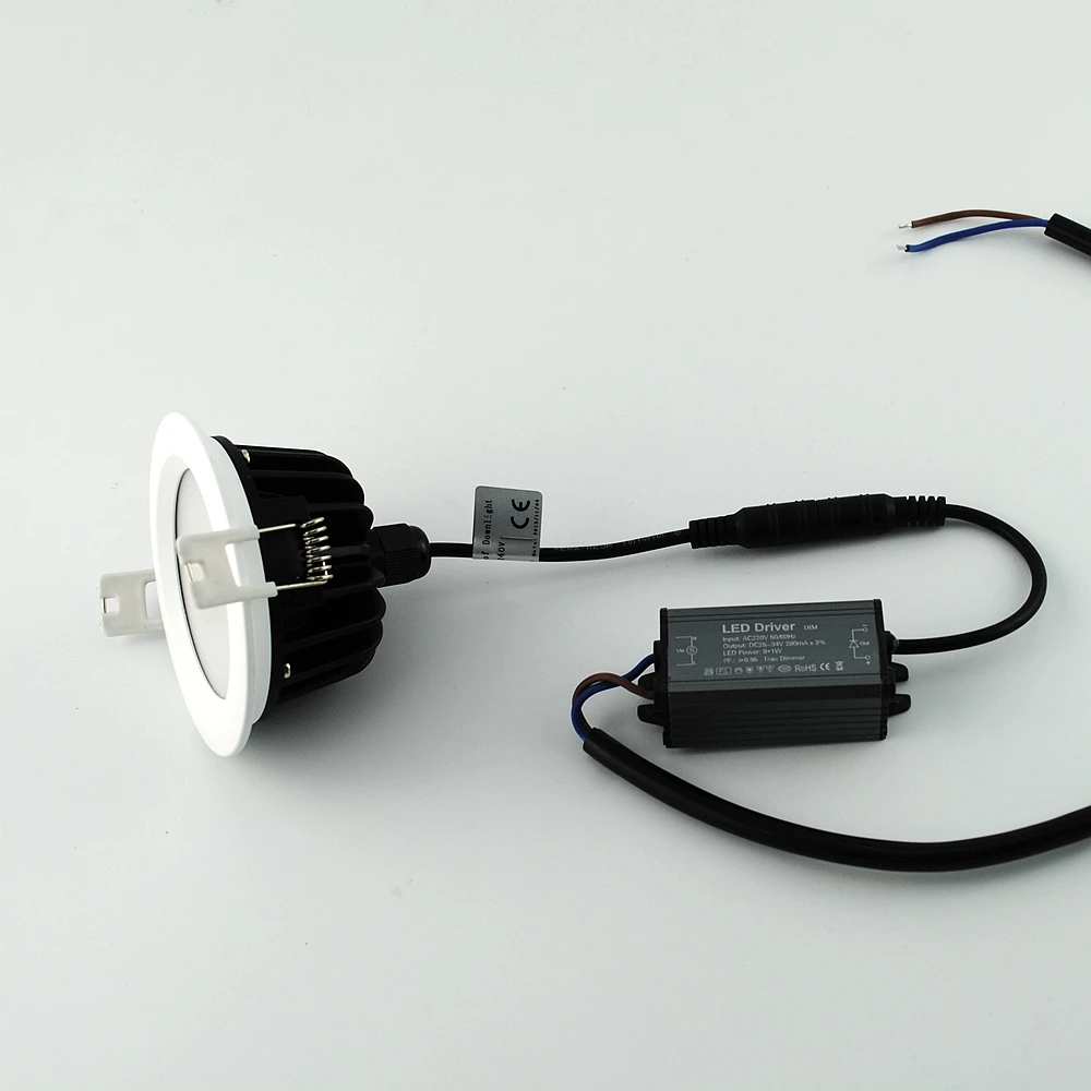 Затемнения Встраиваемые Водонепроницаемый и Fogproof Ceilling Свет Для ванной комнаты