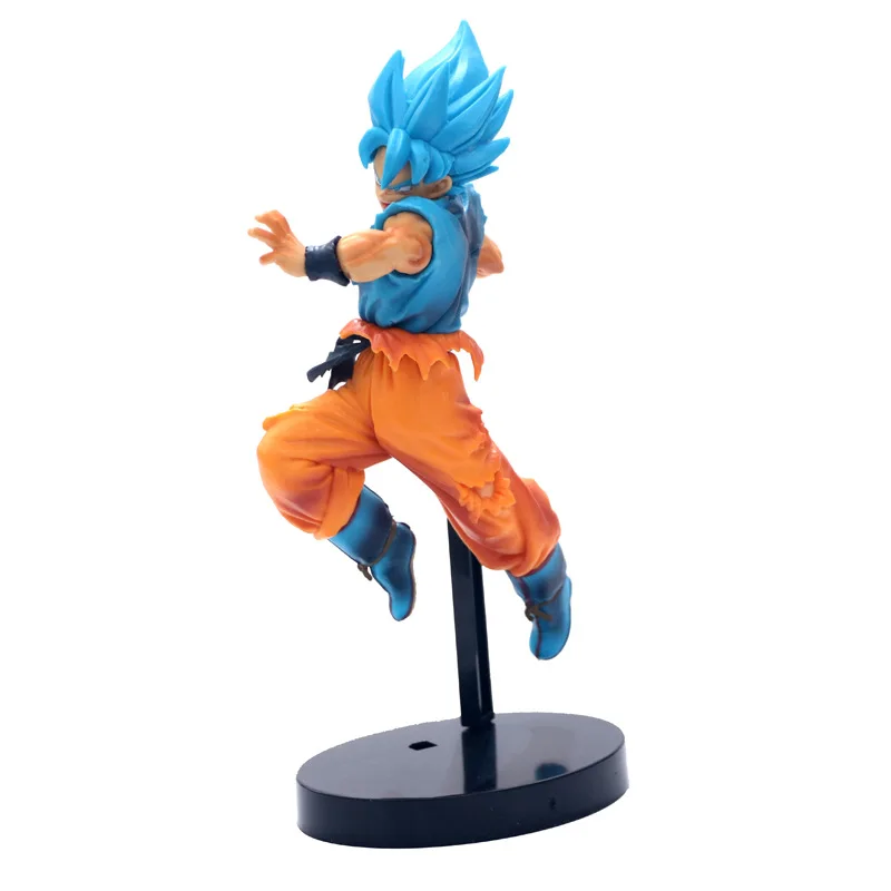 Dragon Ball Z темно-синяя Gogeta Goku Vegeta Ultimate Soldier Movie Ver. Против Супер броли битва ПВХ экшн-фигурка Драконий жемчуг зет 23 см