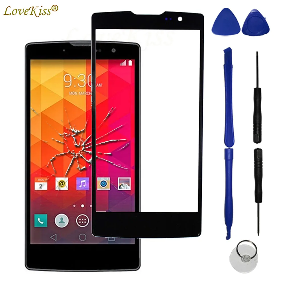 Сенсорный экран передняя панель для LG Magna H500 H502F H500F C90 H520 G4C сенсорный экран Стекло H502 ЖК-дисплей дигитайзер TP крышка