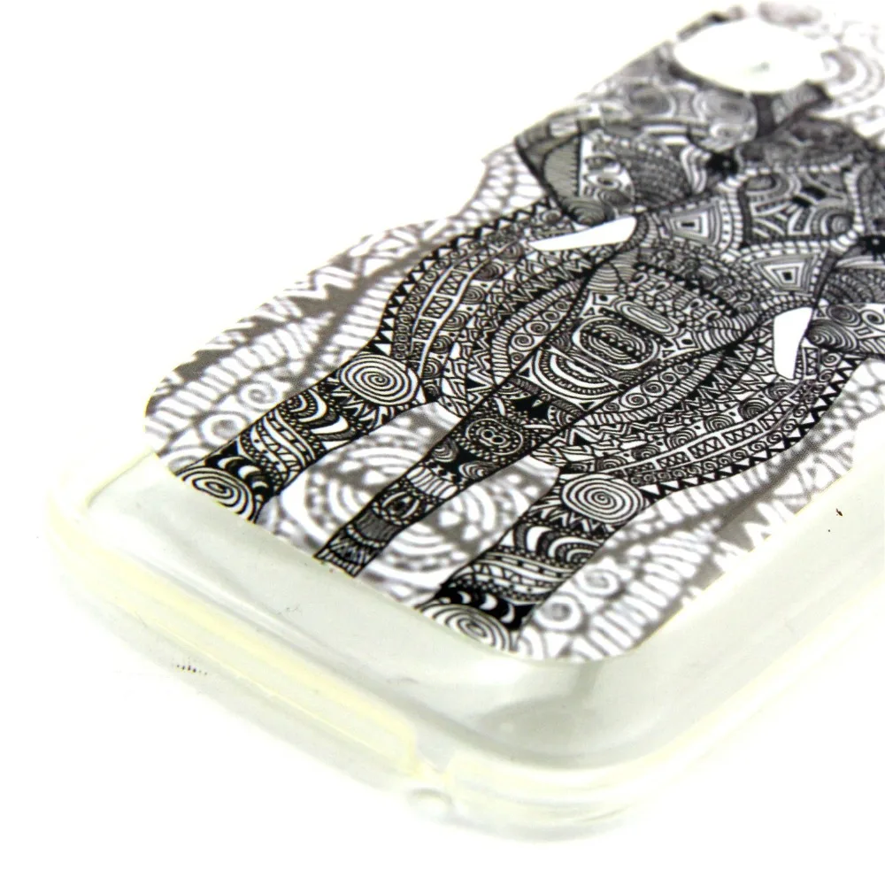 for WIko ozzy High-quality Beautiful Flowers Elephant Birds Cheshire Cat Pattern Case TPU Soft back Cover |