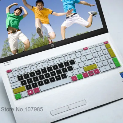 15 дюймов силиконовая пленка для клавиатуры, Защитная пленка для hp Pavilion ENVY X360 15-BP103TX 106 003 006TX 15,6 15-cc - Цвет: Candyblack