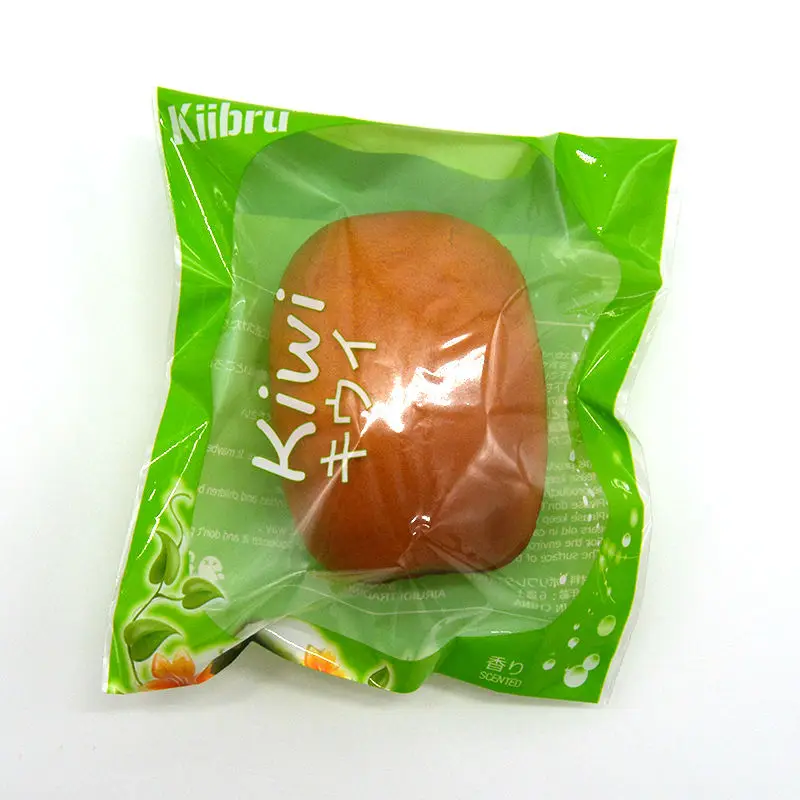 1 шт. Kiibru 8 см Kiwi мягкий ароматизированный супер медленно поднимающийся фрукт