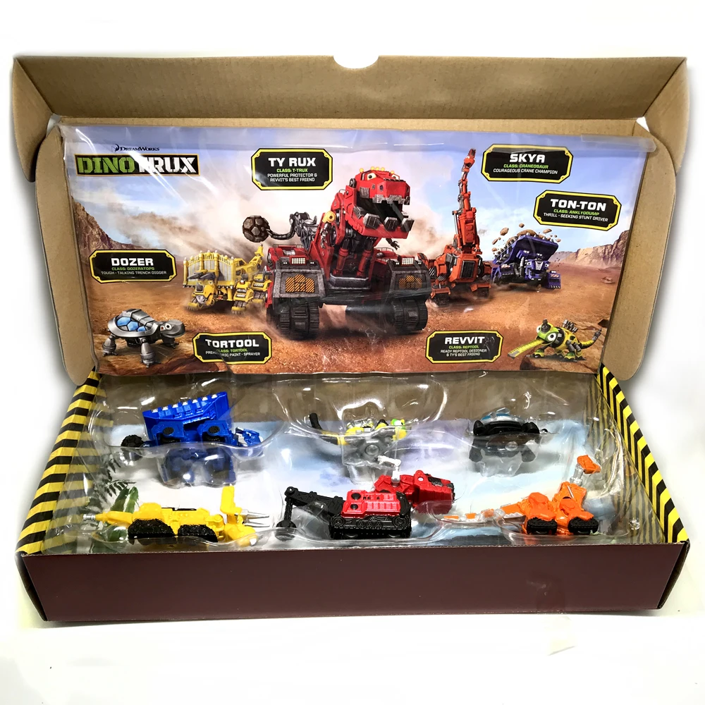 Динозавр Dinotrux грузовик съемный динозавр игрушечный автомобиль мини модели новые