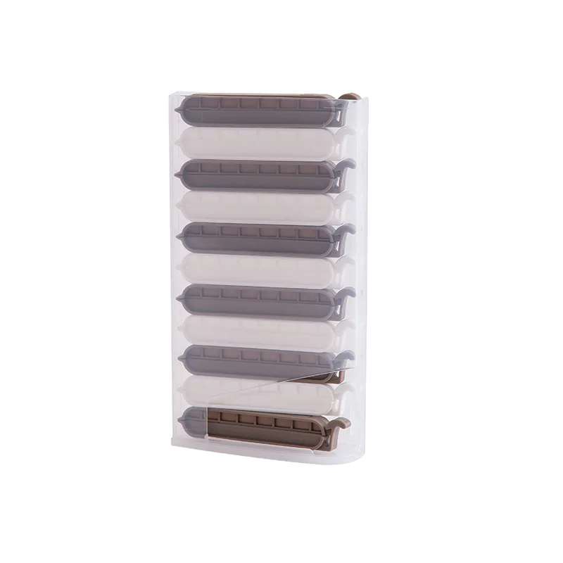 Kitchen gadgets food clip home organization and storage sealing clip bag caps kitchen things package resealer bag clips plastic