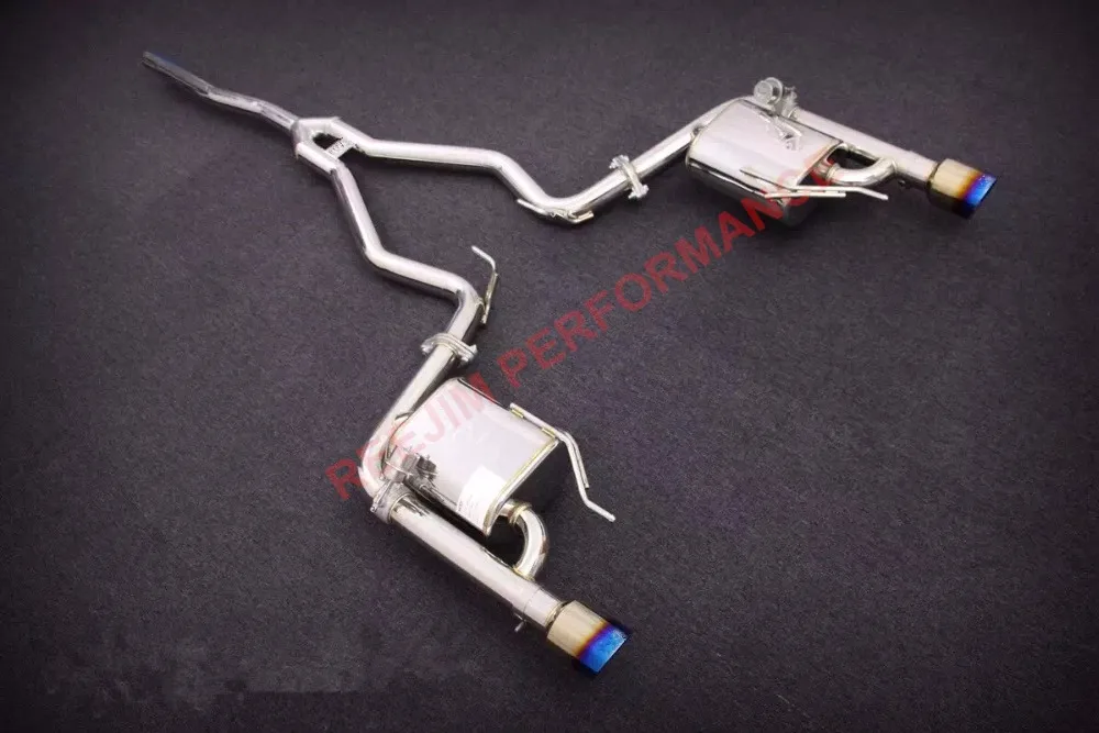 Catback для Ford Mustang 6 2.3 т с дистанционным управлением клапан автомобиль Стайлинг|exhaust