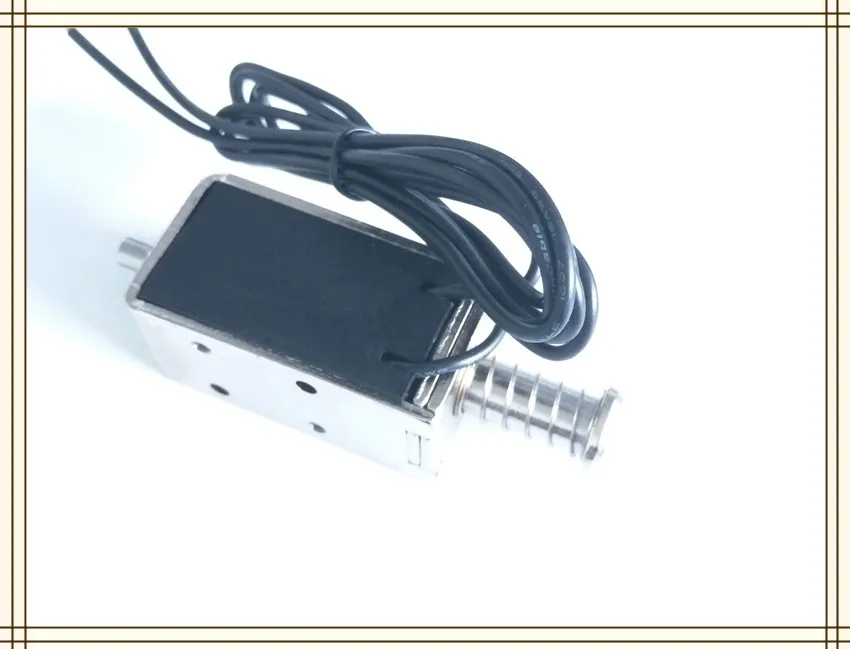 1160S-47 DC120V/AC220V DC12V DC48V 10 мм ход 16 кг нажимной Тип Линейный электромагнитный