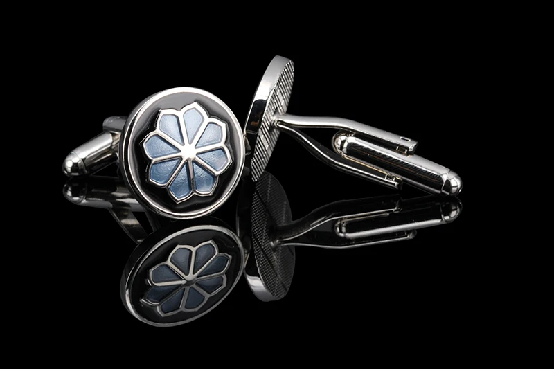 2 пары/партия мужские запонки с французским цветком|men cuff links|cuff linksenamel cufflink |