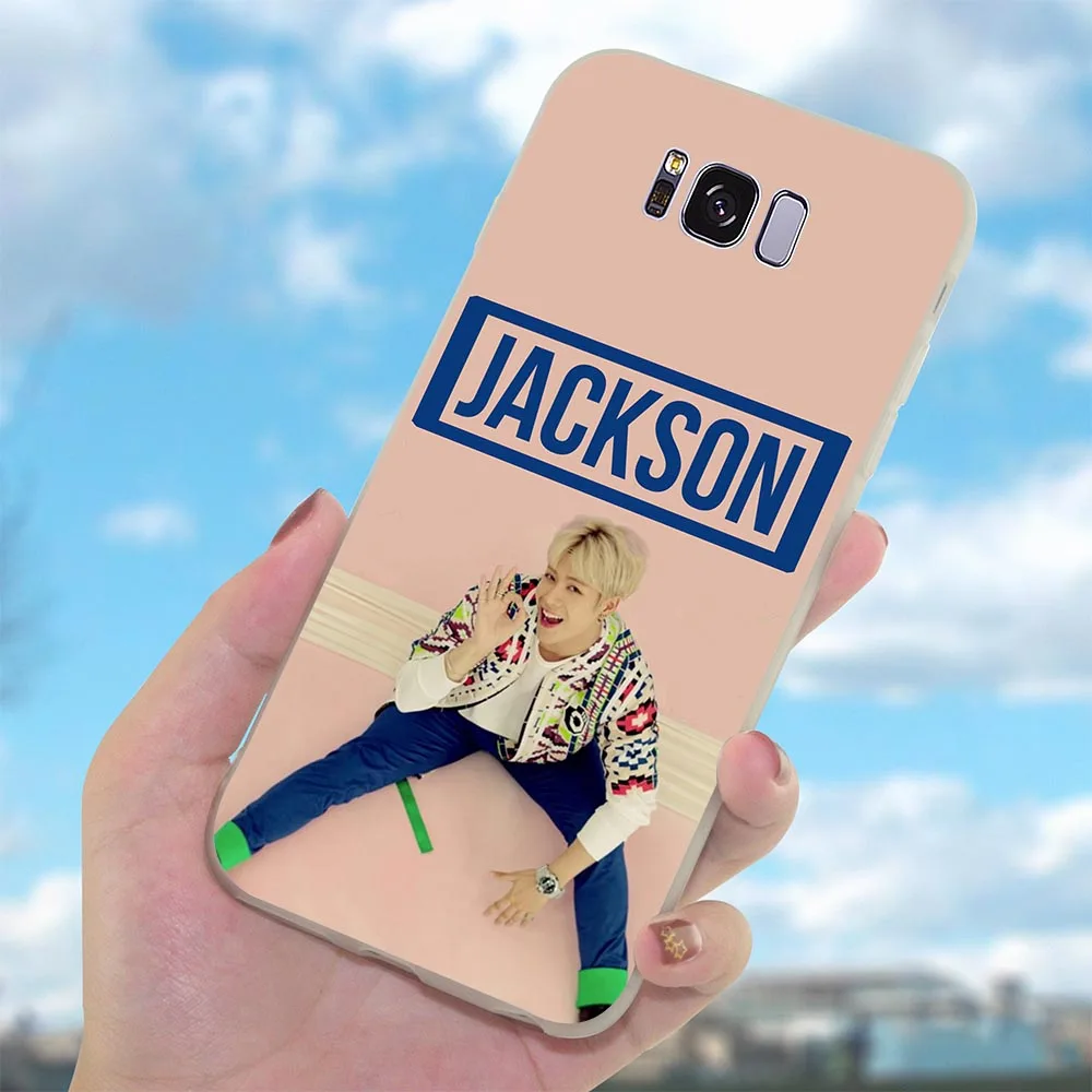 Мягкий ТПУ чехол GOT7 kpop Mark для Galaxy S10e Samsung S8 S9 Note 8 9 M10 M20 M30 S7 Edge S10 Plus силиконовые