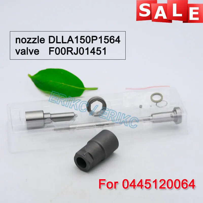ERIKC 0445120064 дизельный инжектор ремонтные комплекты форсунки DLLA150P1564 клапан F00RJ01451