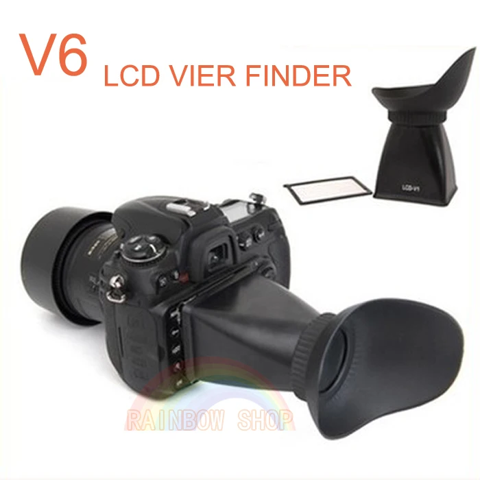 V6 2.8x ЖК дисплей лупы eyecup удлинитель видоискателя для Canon EOS M беззеркальных