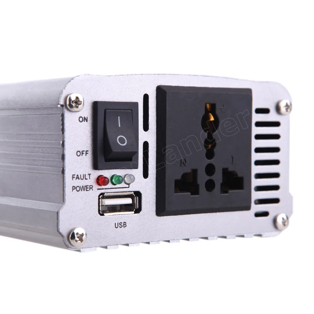 1000W переходник трансформатора USB для зарядки в машине DC 12V к AC 110V преобразователь