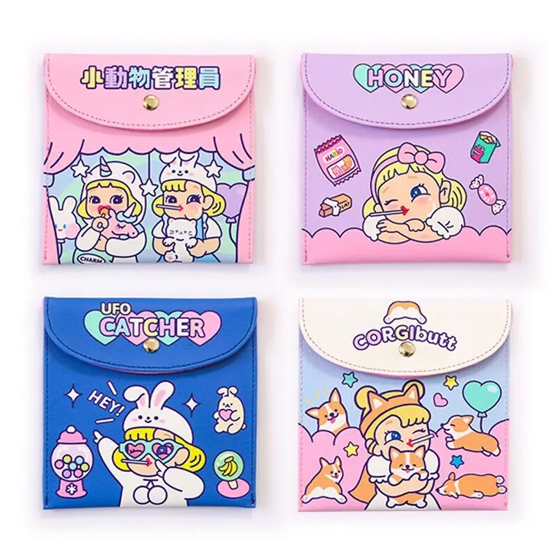Bentoy Milkjoy гигиеническая сумка для девочек единороги кролик мультяшный рисунок