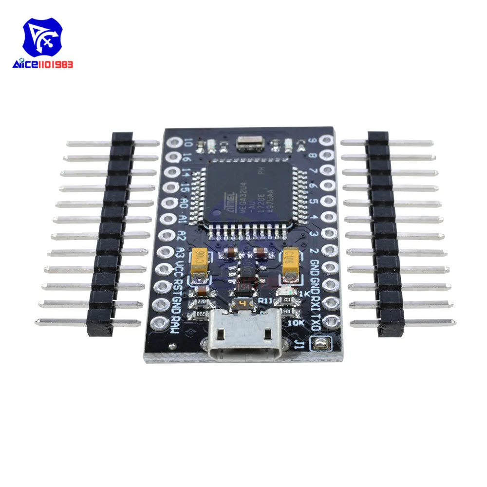 Pro Micro ATmega32U4 ATMEGA32U4 AU 3 В 8 МГц модуль USB контроллер Микроконтроллер плата для Arduino Nano