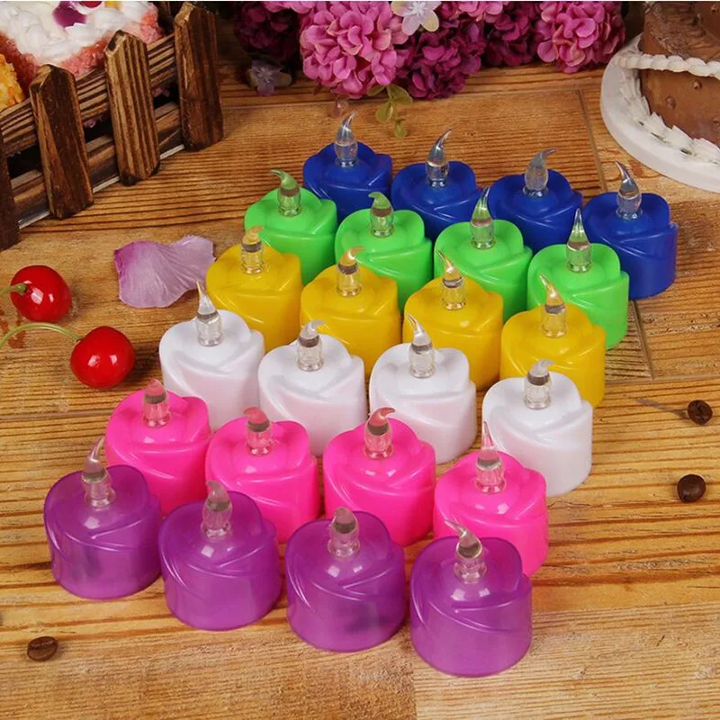 

50pcs /lot Electronic Wedding Candles Decorative,Led Candle Light,Romantic marriage propose,Valentine's day Decor. candle