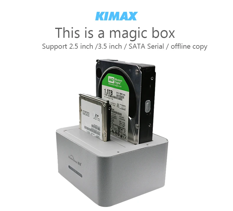 Горячая Распродажа sata hdd коробка 3,5 считыватель 2-bay sata usb 3,0 hdd usb адаптер для 6 ТБ Горячая замена 3,5/2," с настраиваемым потоком воздуха, клон kayfun внешняя док-станция для жесткого диска