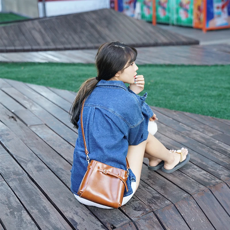 Женская кожаная сумка BARHEE женская сумка-мессенджер винтажная на плечо для женщин