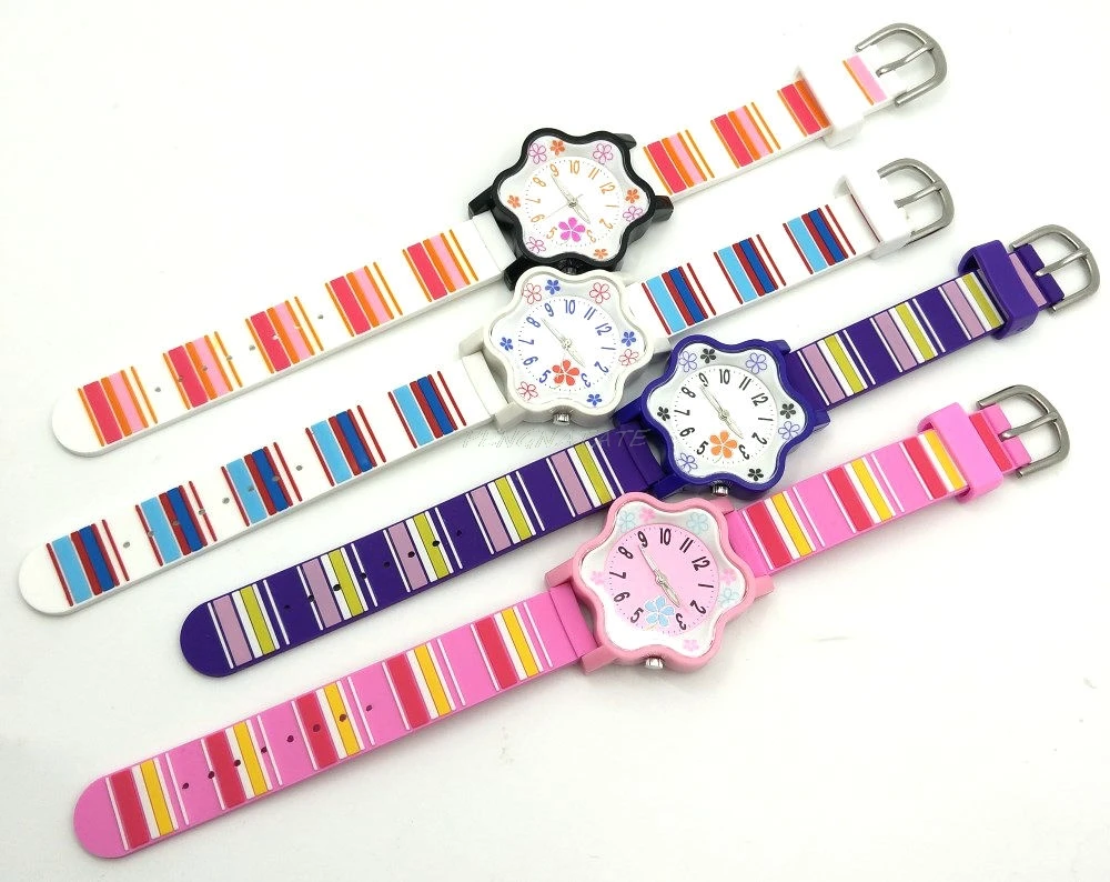 Детские часы wдоме для девочек брендовые Кварцевые водонепроницаемые легкие