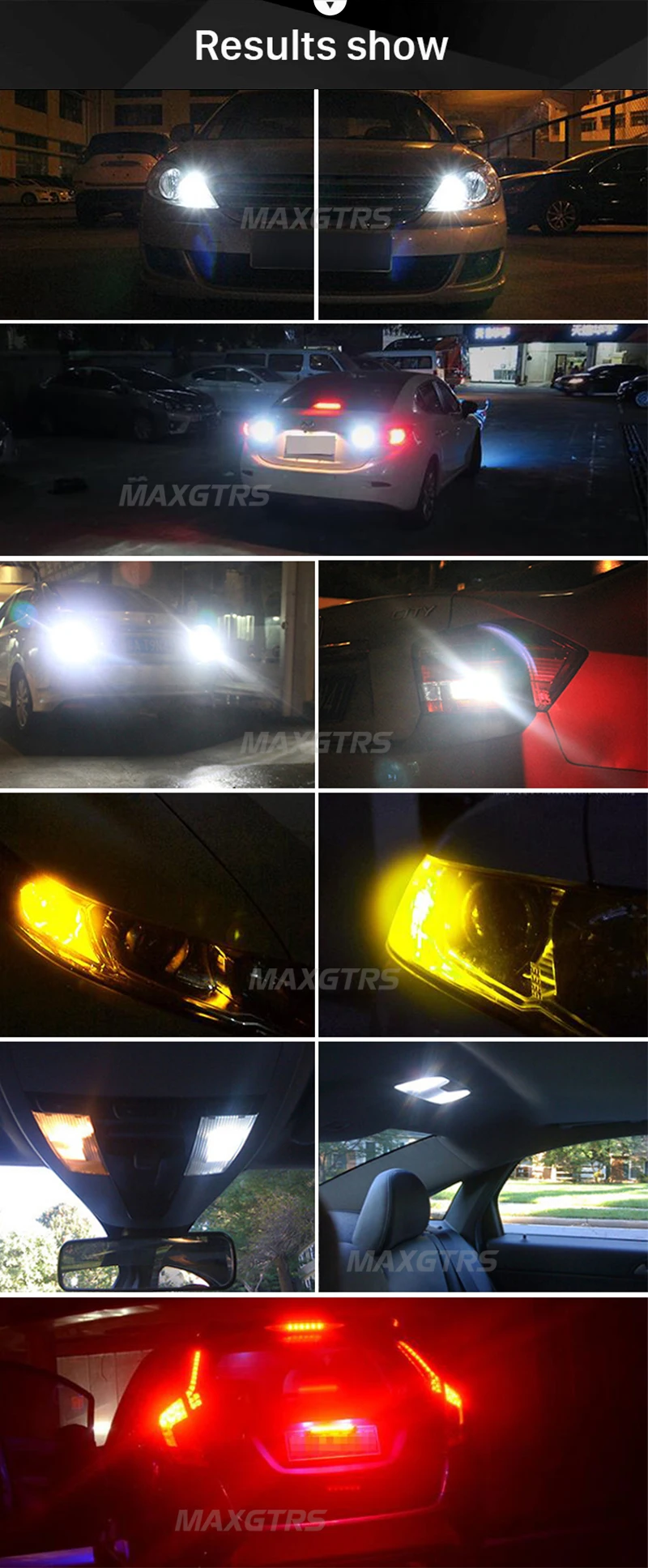 2x S25 1157 P21/5 Вт 18 Вт BAY15D CREE светодиодный светильник с чипом, лампа заднего хода для автомобиля, запасной тормозной светильник, сигнальный светильник для парковки, Белый/янтарный/красный