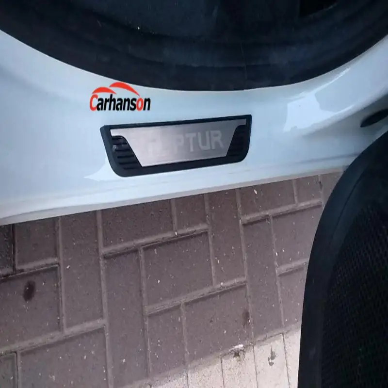 Для аксессуаров Renault Captur 2015 2019 Накладка дверного порога входной двери гвардии