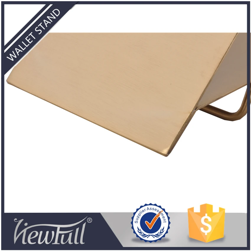 2015 latest hot selling titanium 6 step steel display rack |