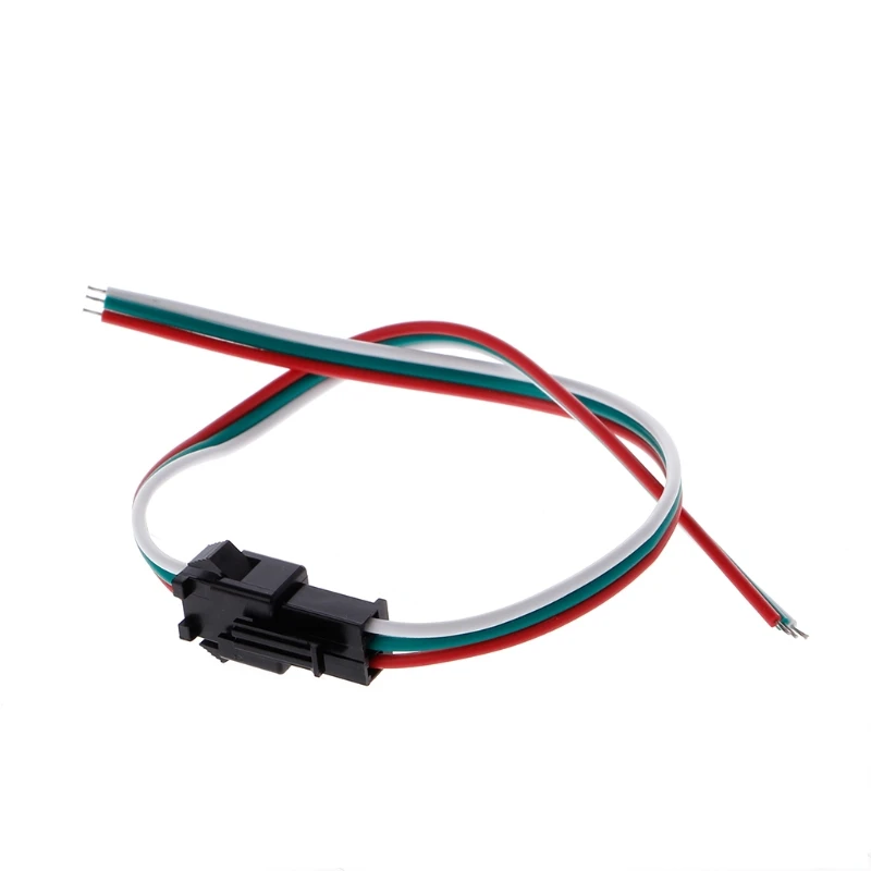 10 пар 3 Pin JST SM штекер разъем кабеля для WS2812B WS2812 WS2811 Светодиодная лента лампа L15 |