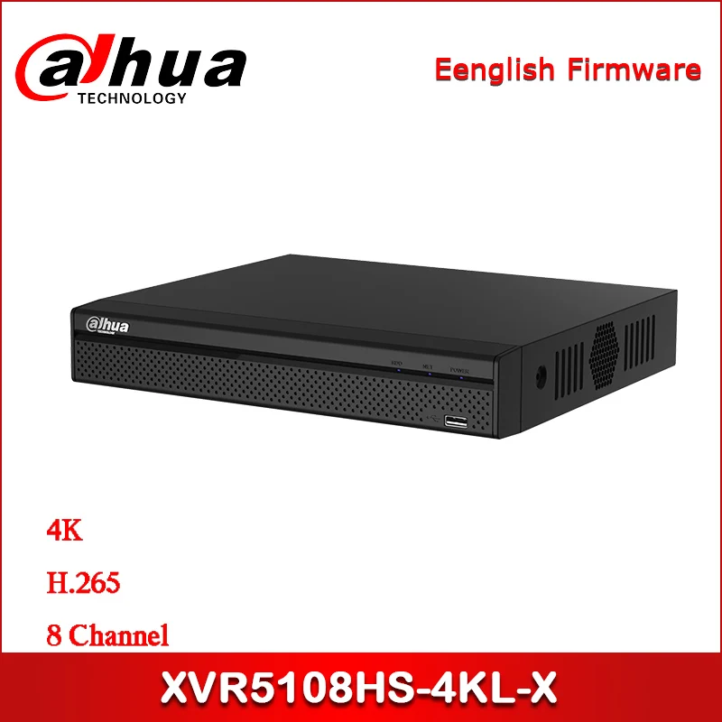

Dahua XVR5108HS-4KL-X 8-канальный компактный цифровой видеорегистратор Penta-образной формы 4K 1U поддерживает видеовходы HDCVI/AHD/TVI/CVBS/IP