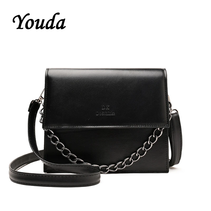 Youda/Модная стильная женская сумка-мессенджер из искусственной кожи с откидной