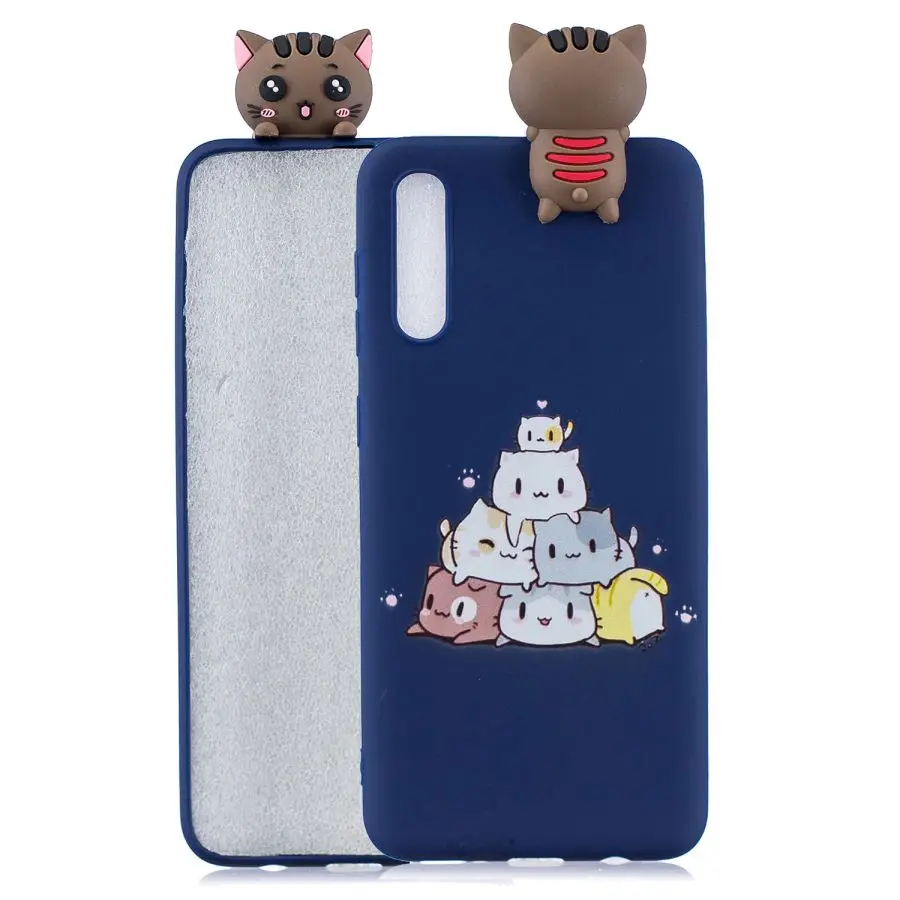 A5 Для samsung A10 A20 A30 A50 Coque A40 A70 чехол силикон для samsung Galaxy A50 чехол M10 M20 M30 3D милый мягкий силиконовый чехол с рисунком из мультфильма из термопластика чехол - Цвет: A5