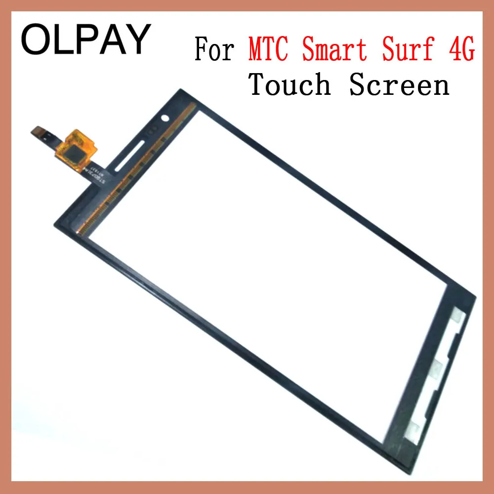 5 0 `` 100% новый для MTC Smart Surf 4G сенсорный экран дигитайзер панель передняя внешняя