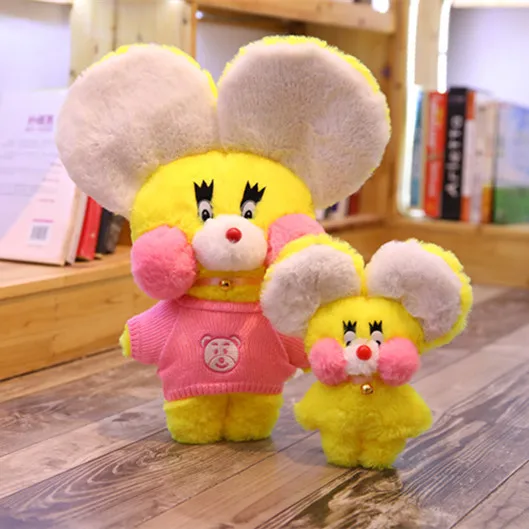 

25/40cm Anime mouse cartoon star favor plush toy soft animal stuffed doll big ear baby child skin-friendly Appease Cartoon gift