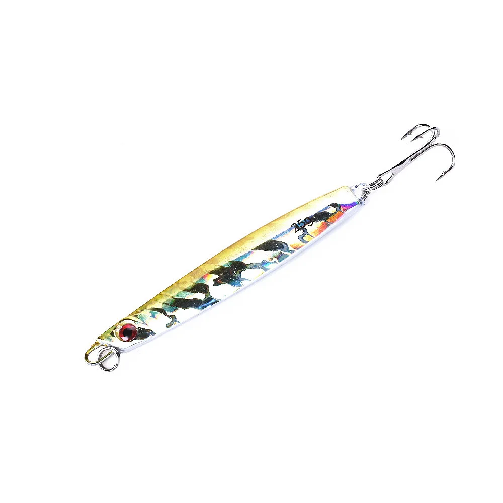 5Pcs Sinking Lead Bait 8CM 25G Fishing Tackle Jigging Lure Isca Artificial Hard Metal Jigs | Спорт и развлечения