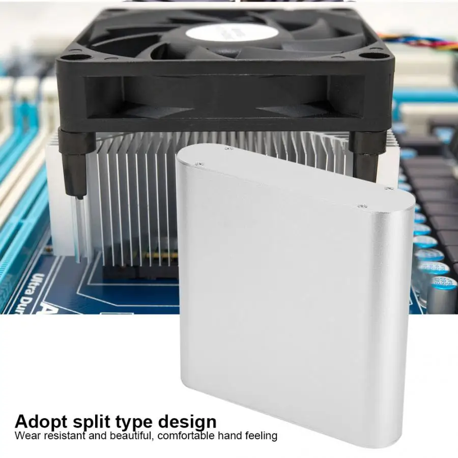 Электронный проекционный инструмент алюминиевый охлаждающий ящик Круглый