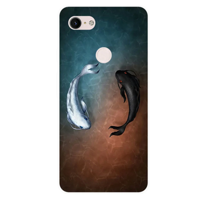 For Google pixel 3 XL case Soft Anti Skiding Silicone Case Starry sky Back Cover Pixel 3XL XL3 Coque pixel3 Fundas | Мобильные