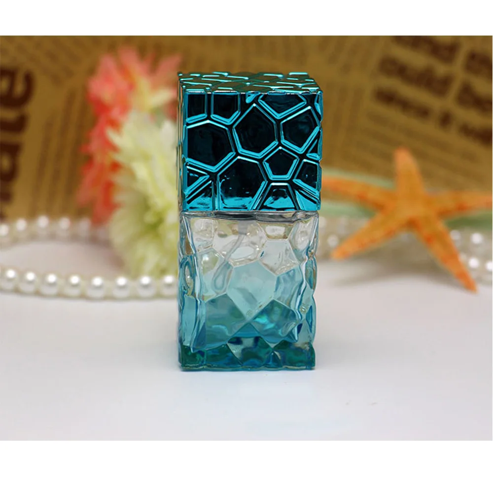 Square 30ml Spray Bottles Portable Perfume Atomizer Refillable Glass colorful parfum bottle Travel empty cosmetic container | Красота и