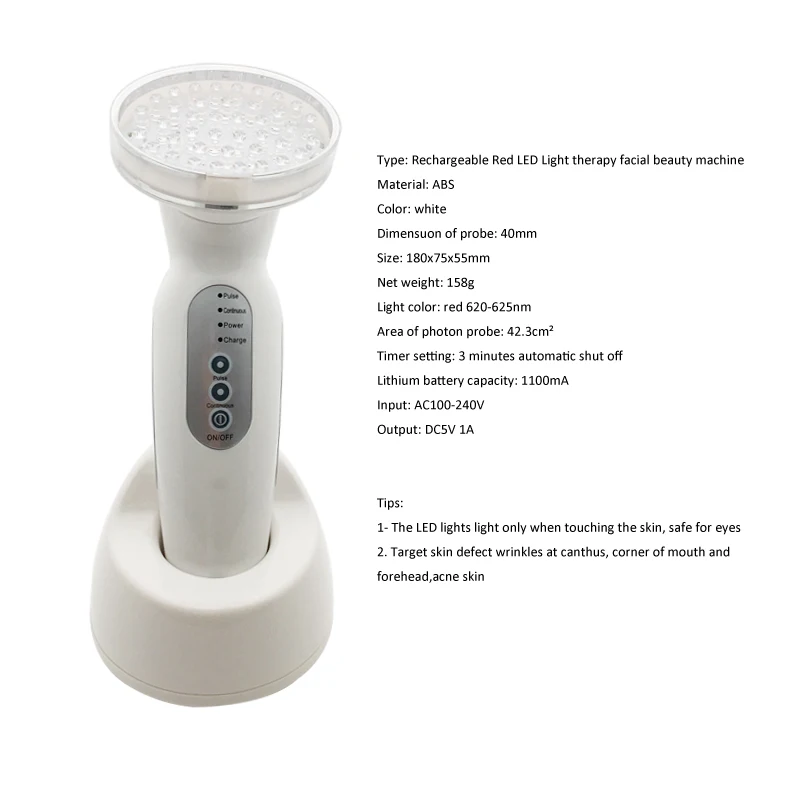 Портативный Уход за Кожей Коллагеновая стимуляция против старения отбеливание