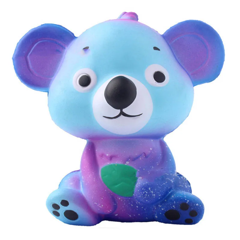 Jumbo Kawaii Красочные Galaxy Единорог мягкими кукла замедлить рост Снятие Стресса Squeeze