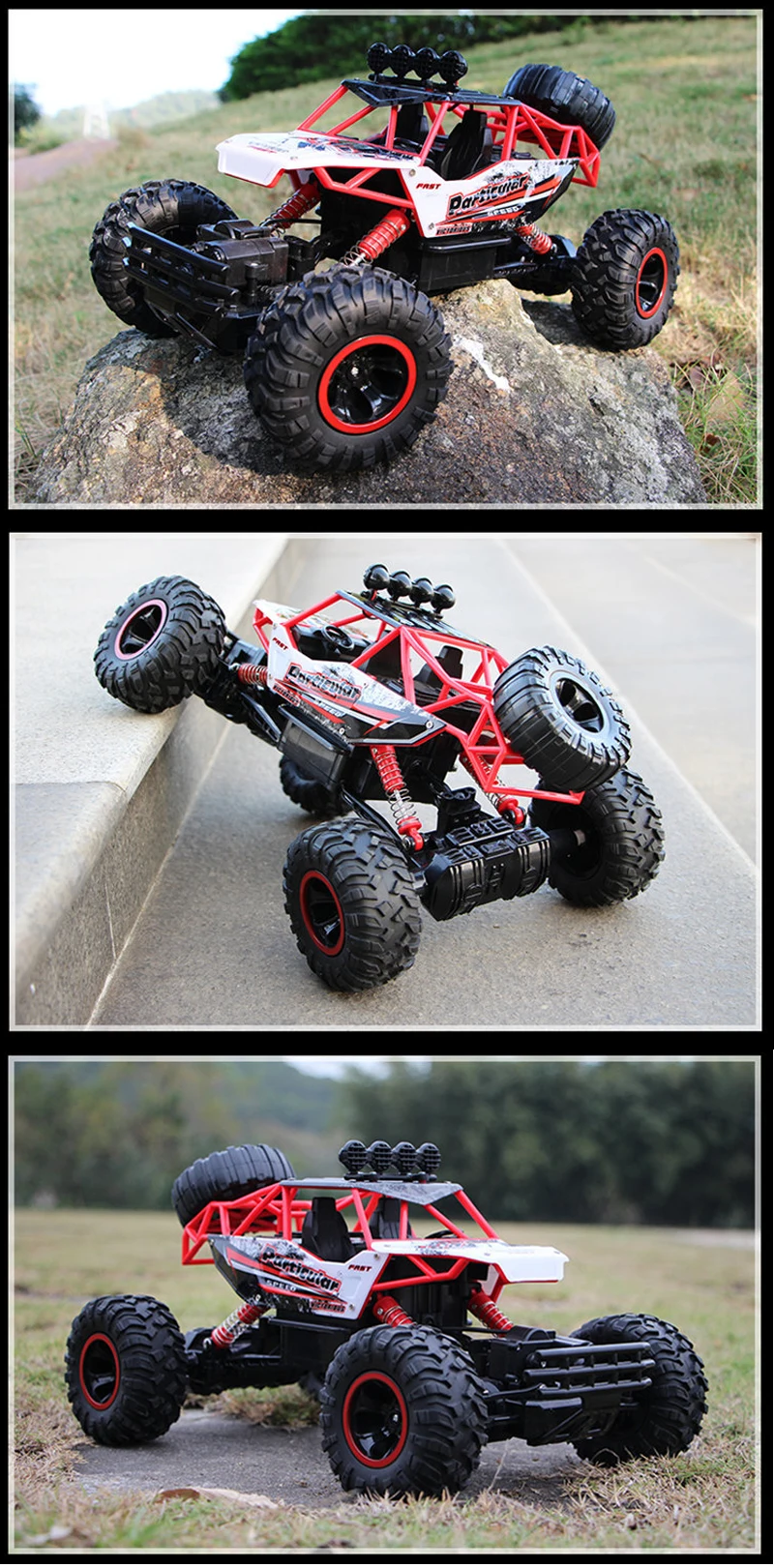 Новые 1 шт RC автомобили 1/12 2,4G рок, 4x4 вождения автомобиля двойной привод двигателей удаленного Управление модель автомобиля внедорожник игрушка 4WD D20