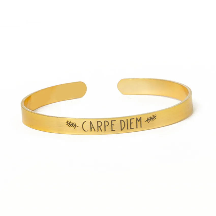 Великолепная сказка Carpe Diem браслет Браслеты Медь Модные украшения 2017 цвета:
