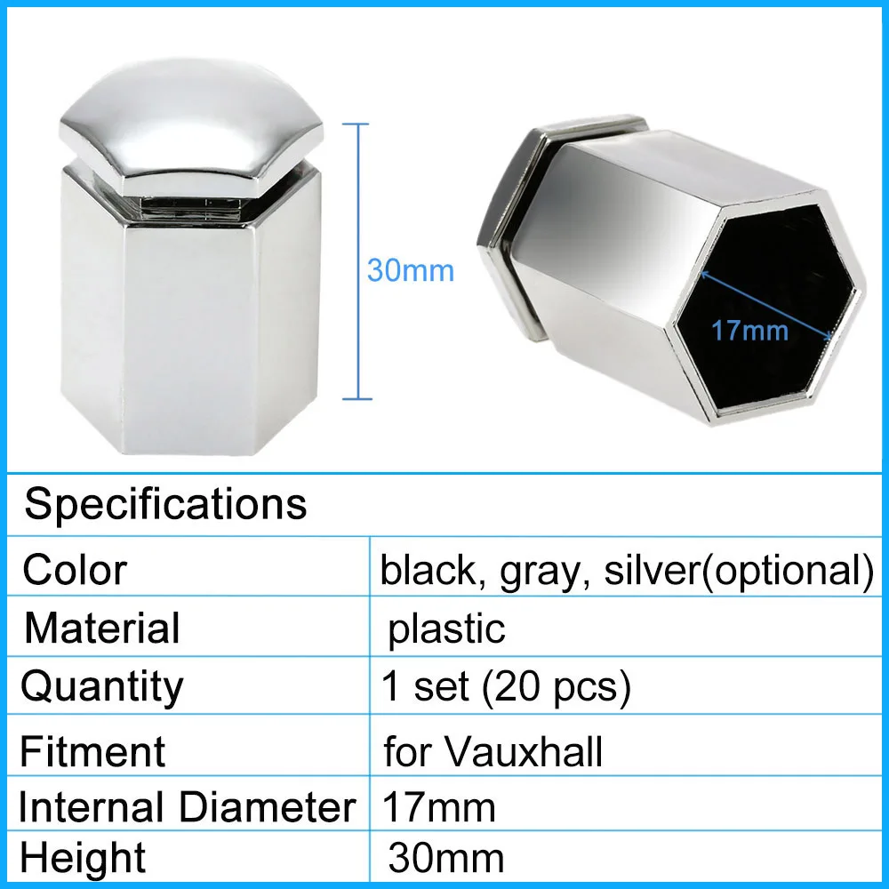 Автомобильный Стайлинг 20 шт./компл. Колесный болт Центральная гайка Чехлы крышка