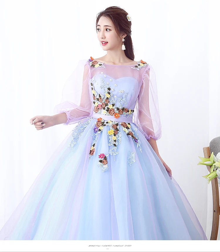 New sweat lady girl women princess bridesmaid banquet party ball prom dress gown