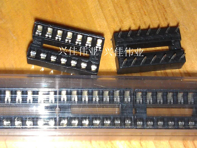 

New IC socket, IC test seat, 14P 14 pin, chip seat DIP14 (34 pcs/ tube)