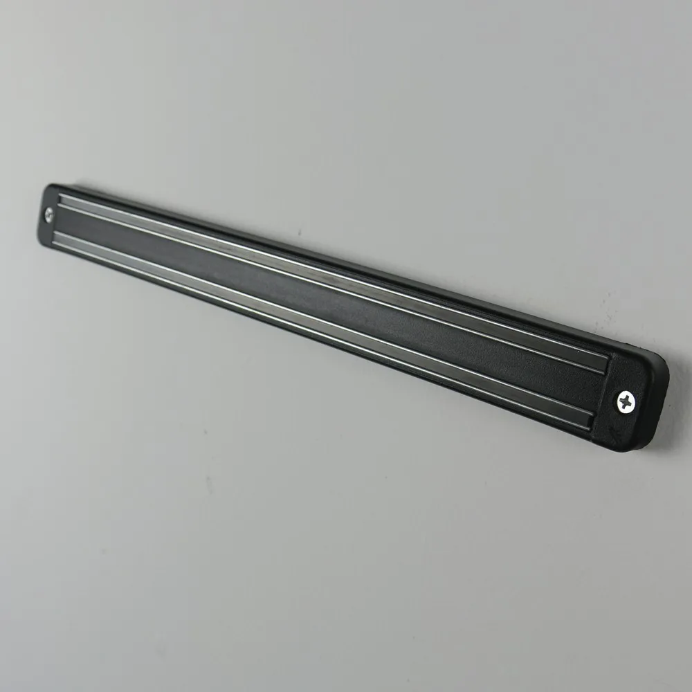 Высокое Качество Магнитный Держатель Ножа 33 см Настенное Крепление Черный ABS Calbes