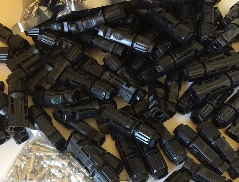 Оптовая продажа 5000 парт/Лот штекер и гнездо солнечной панели разъем используемый