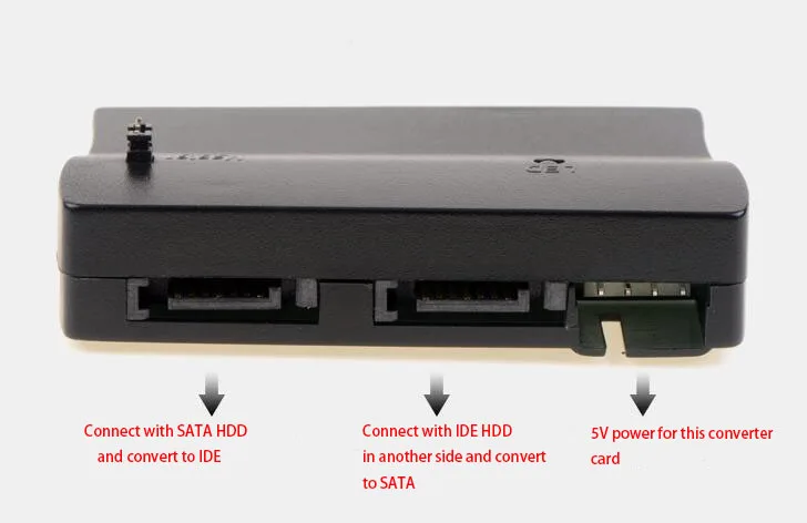 40pin IDE к SATA конвертер 3 5 &quotIDE адаптер последовательный параллельный порт