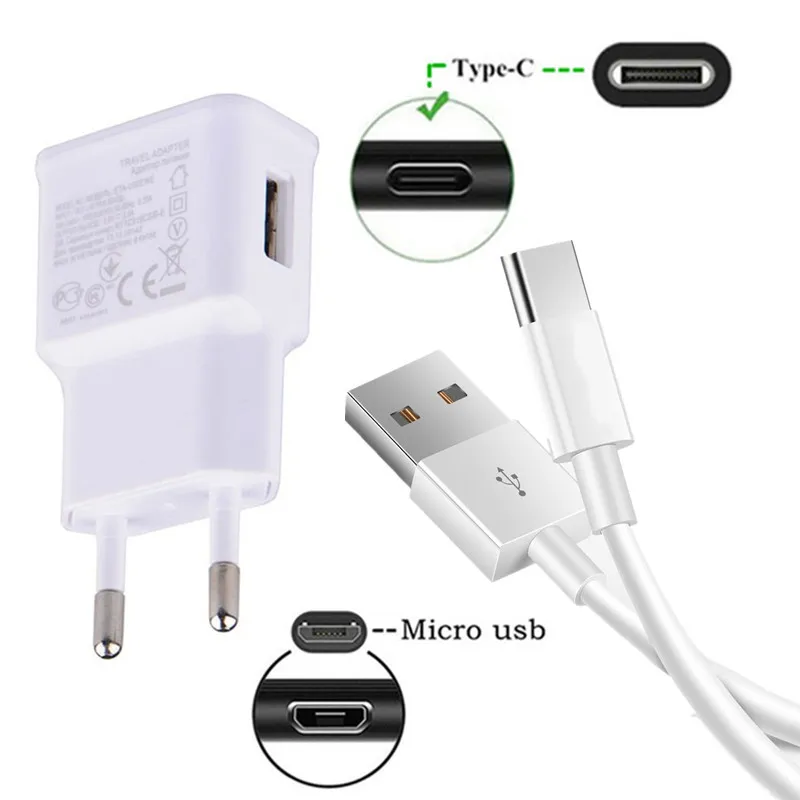 Для Nokia 5 5,1 плюс 6 6,1 7,1 8,1 телефон Зарядное устройство адаптер Micro USB кабель для передачи данных для Galaxy S8 S9 S10 Note 9 A7 A5 J7 Prime