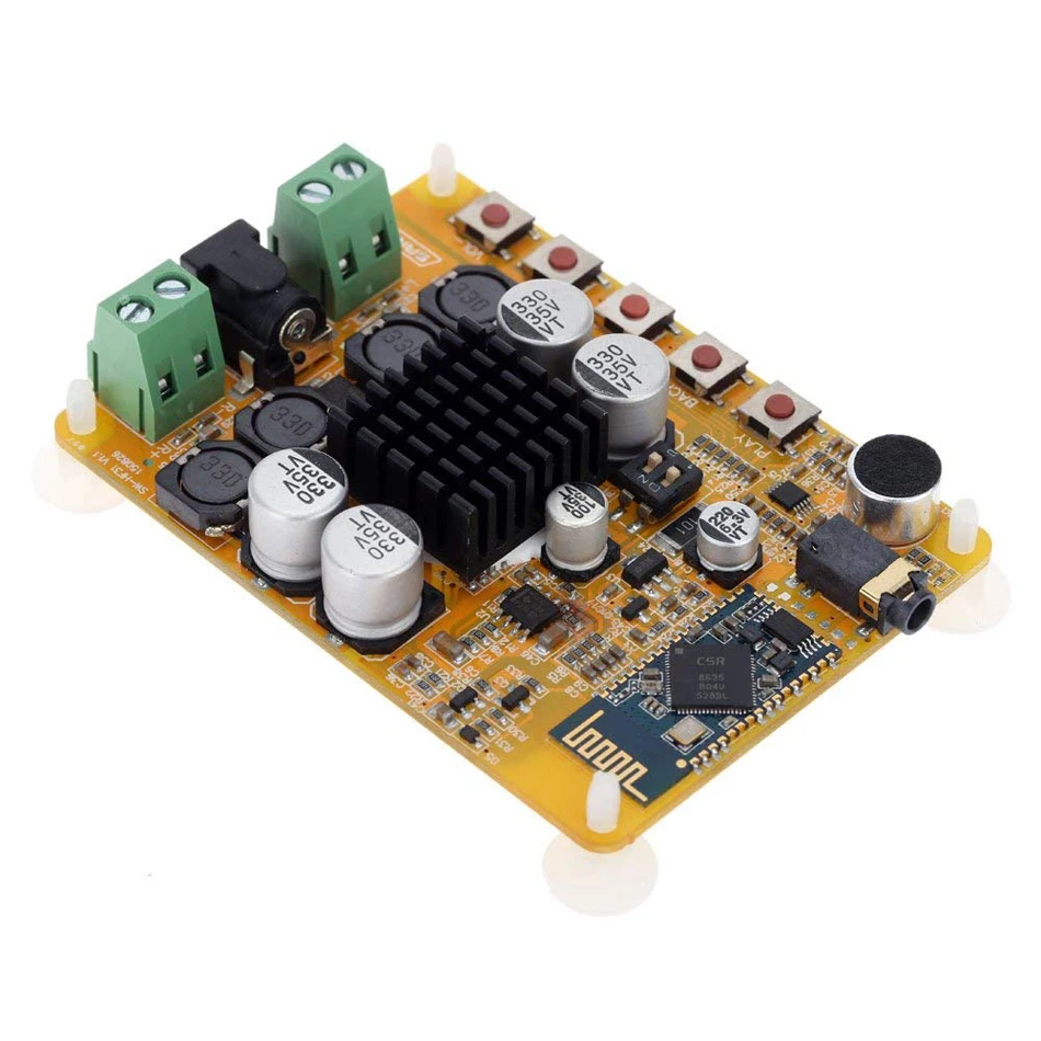 TDA7492 Беспроводной Bluetooth 4 0 2*50 Вт 2 канальный приемник аудио стерео цифровые