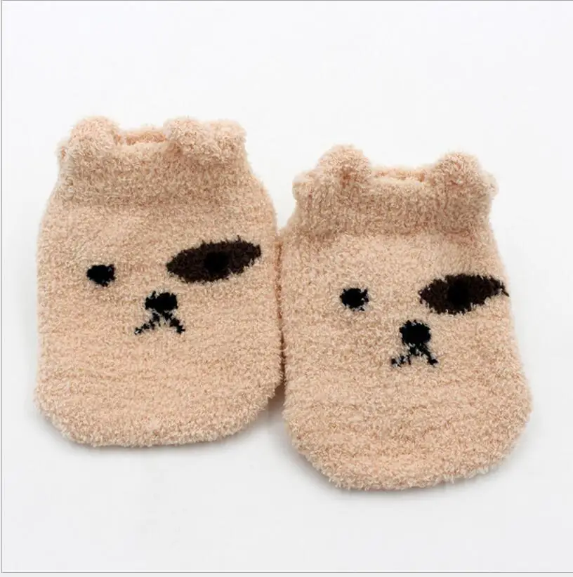 Детские носки Uinisex весенне-осенние махровые теплые носки-тапочки для